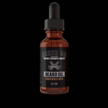 Razor MD Sandalwood Musk olej na fúzy 30 ml
