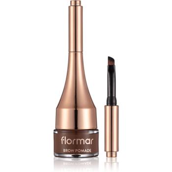 flormar Brow Pomade pomáda na obočie so štetčekom odtieň 02 Light Brown 2,2 g