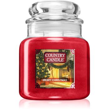 Country Candle Merry Christmas vonná sviečka 453 g