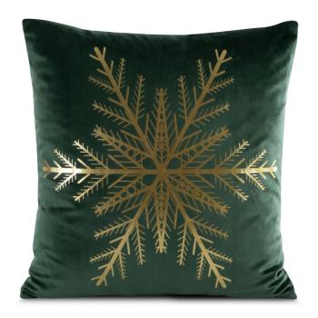 ArtFir Vianočná obliečka na vankúš JOY 3A | zelená/šampaň 45 x 45 cm