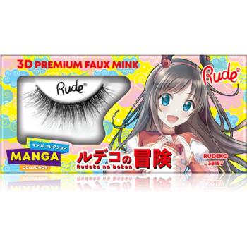 Rude Cosmetics Manga Collection 3D Premium Faux Mink umelé mihalnice typ Rudeko 2 ks