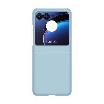 PLASTIC Ochranný plastový kryt Motorola Razr 40 Ultra svetlomodrý