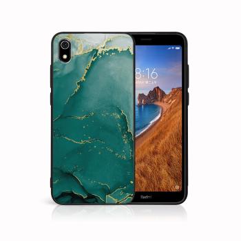 MY ART Ochranný kryt pre Xiaomi Redmi 7A GREEN MARBLE (145)