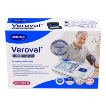 VEROVAL Duo control connect ramenný tlakomer s manžetou L