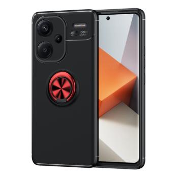 HOLDER Silikónový kryt s držiakom Xiaomi Redmi Note 13 Pro+ 5G čierny-červený