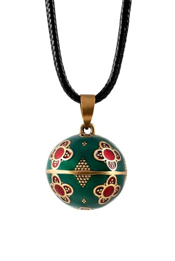 MUMMY BELL Pozlátený náhrdelník Rolnička India DZ20