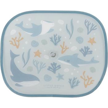 Little Dutch Ocean Dreams Car Sunshades slnečná clona 45 x 37 cm Blue 2 ks