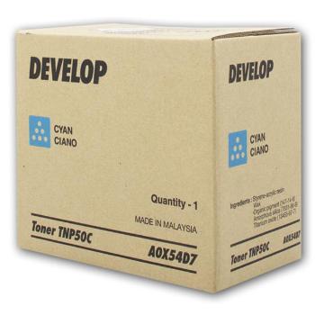 Develop TNP-50C A0X54D7 azúrový (cyan) originálny toner