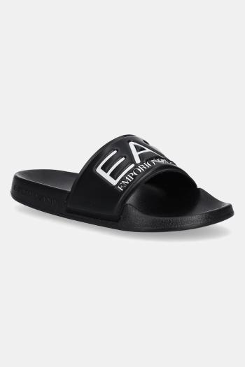 Detské šľapky EA7 Emporio Armani čierna farba, 7Y000037 AF15118