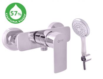 RAV Slezák - Sporiaca vodovodná batéria sprchová VLTAVA ECO, Farba: chróm, Rozmer: 150 mm VTE481.5/1