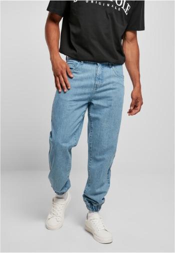 Southpole Spray Logo Denim midblue washed - 36