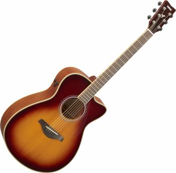 Yamaha FSC-TA Brown Sunburst Elektroakustická gitara Dreadnought