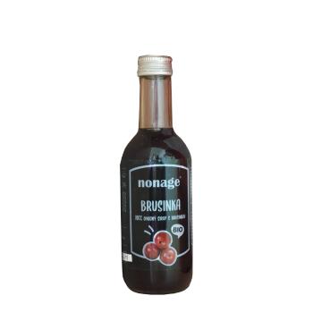 NONAGE Brusnicový ovocný sirup BIO 250 ml