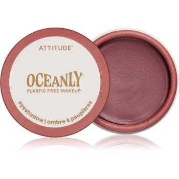 Attitude Oceanly Plastic Free Makeup krémové očné tiene s matným efektom odtieň Dusty Rose 5 ml