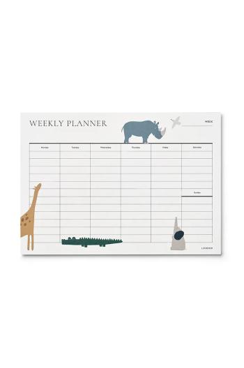 Týždenný plánovač Liewood Kirby weekly planner LW17911