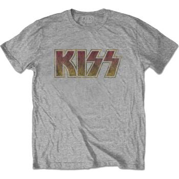 Kiss tričko Vintage Classic Logo  one_size