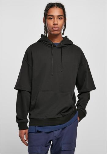 Urban Classics Oversized Doublesleeve Hoody black - M