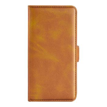 SIDE Peňaženkové puzdro pre Xiaomi Redmi Note 14 5G svetlohnedé