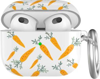 Fülhallgató tok Ahastyle TPU tok AirPods 3 készülékhez, Carrots