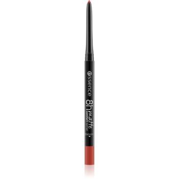 essence 8h Matte Comfort matná ceruzka na pery so strúhatkom odtieň 18 Cherry On Top 0,3 g