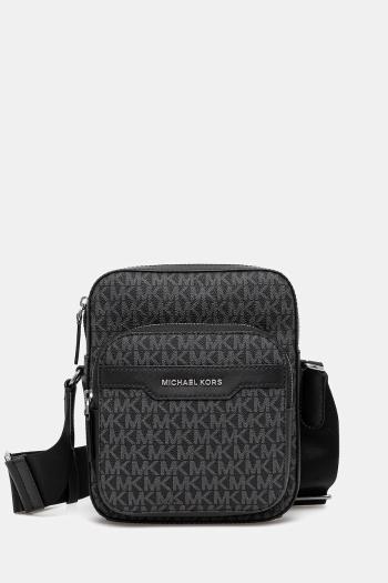 Malá taška Michael Kors HUDSON čierna farba, 33T5LHDM0B