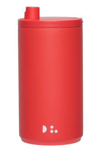 Termo hrnček Design Letters Travel Mug 350 ml červená farba