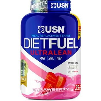 USN Diet Fuel Ultralean, 1 000 g, jahoda (6009644650347) + ZDARMA Shaker USN