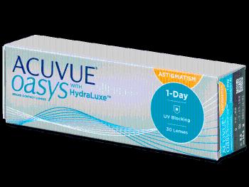 Acuvue Oasys 1-Day with HydraLuxe for Astigmatism (30 šošoviek)