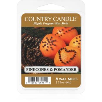 Country Candle Pinecone & Pomander vosk do aromalampy 64 g