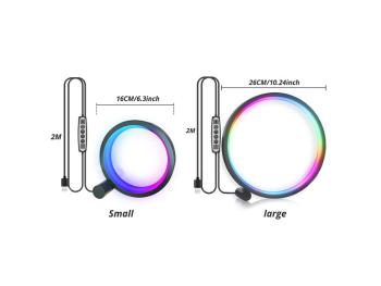 LED smart  osvetlenie stolný RGB 16cm Tuya
