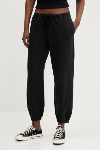 Tepláky Hollister Co. čierna farba, jednofarebné, KI347-5006