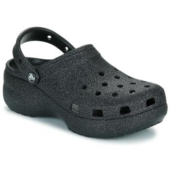 Crocs  Classic Platform Glitter ClogW  Nazuvky Čierna