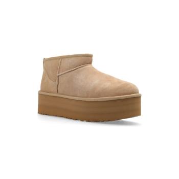 UGG  ÄLENOK  ULTRA MINI PLATAFORM  Čižmy Béžová