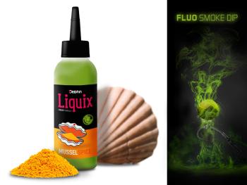 Delphin fluo dip d snax liquix 100 ml - mušľa korenie