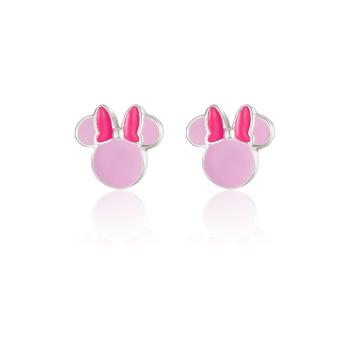 Disney Krásne oceľové náušnice Minnie Mouse Mini ES00103SL.CS