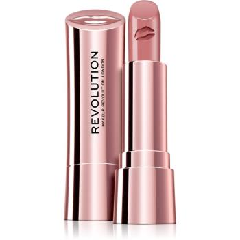 Makeup Revolution Satin Kiss zamatový rúž odtieň White Wedding 3.5 g