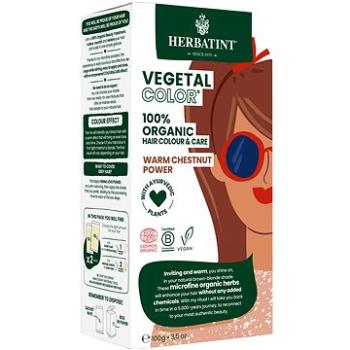 HERBATINT Vegetal Colour Bio Rastlinná farba na vlasy Warm Chestnut Power (8016744803045)