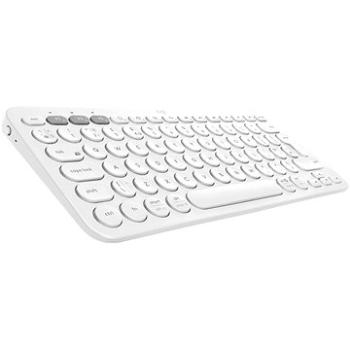 Logitech Bluetooth Multi-Device Keyboard K380, biela – UK (920-009868)