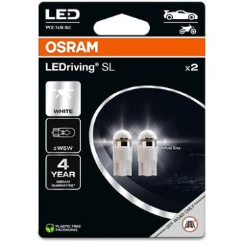 OSRAM LEDriving SL W5W Studenobiela 6000 K 12 V dva kusy v balení (2825DWP-02B)