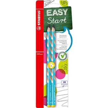 STABILO EASYgraph L HB, modrá, 2 ks, Blister (4006381498258)