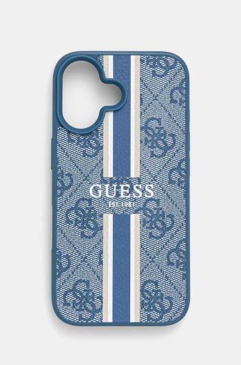 Puzdro na mobil Guess iPhone 16 6.1 GUHMP16SP4RPSB