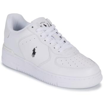 Polo Ralph Lauren  MASTERS CRT-SNEAKERS-LOW TOP LACE  Nízke tenisky Biela