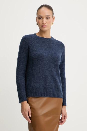 Sveter s prímesou vlny Weekend Max Mara GHIACCI tmavomodrá farba, 2525366151600