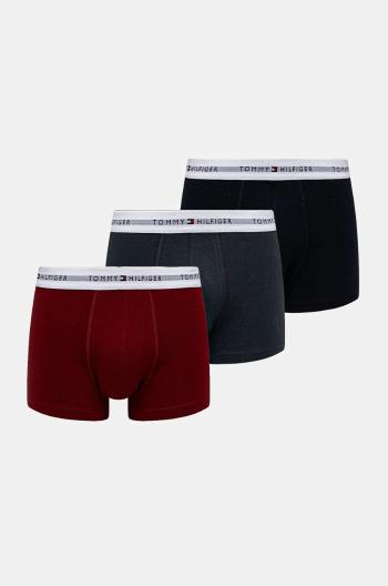 Boxerky Tommy Hilfiger 3-pak pánske, biela farba, UM0UM02761