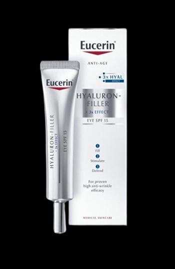 EUCERIN Očný krém proti starnutiu pleti SPF 15 Hyaluron-Filler 3x EFFECT 15 ml