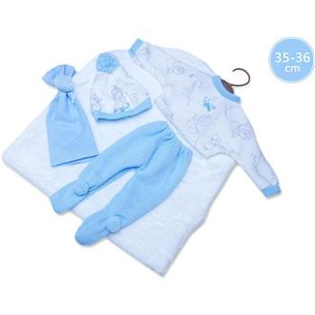Llorens M635-71 oblečenie pre bábiku bábätko New Born veľkosti 35 – 36 cm (8426265565719)