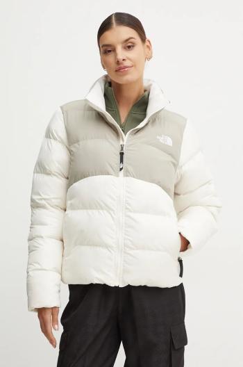 Bunda The North Face Saikuru dámska, béžová farba, zimná, NF0A89JD4QI1