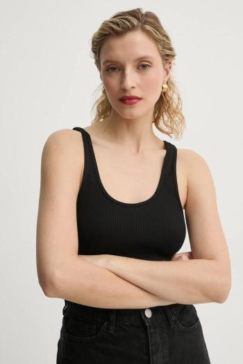 Bavlnený top By Malene Birger ANISA čierna farba, Q71679010Z