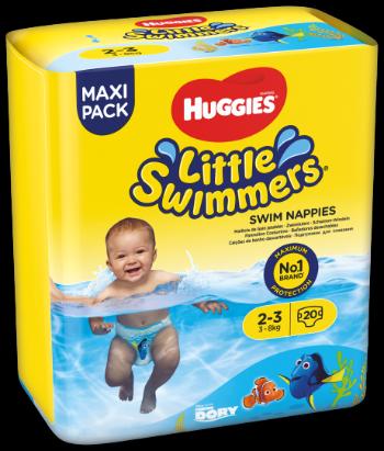 HUGGIES Little Swimmers Plavecké plienky, 2/3, 3-8 kg, 12 ks