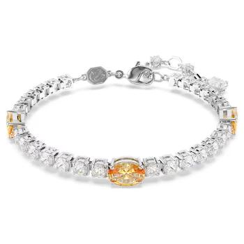 Swarovski Blyštivý náramok s kryštálmi Matrix Tennis 5666425
